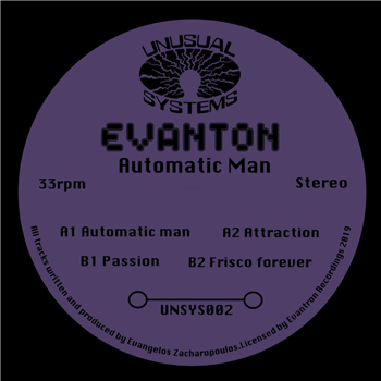 EVANTON - AUTOMATIC MAN EP - Unusal Systems
