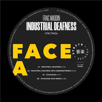 Frag Maddin - Industrial Deafness - STRCTR Records