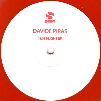 Davide Piras - Test Flight EP (clear / red colour) - Subwax Bcn