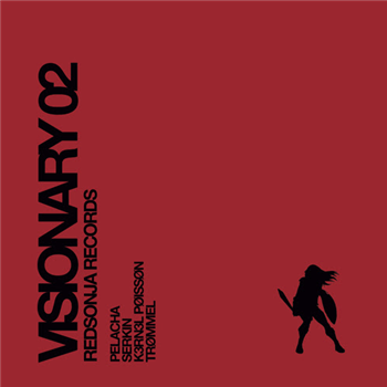 Pelacha, Serkin, K3rn3l Pøissøn, Trømmel - VISIONARY 02 (Gold + Black Vinyl) - Redsonja Records Pelacha, Serkin, K3rn3l Pøissøn, Trømmel - VISIONARY 02 (Gold + Black Vinyl) - Redsonja Records