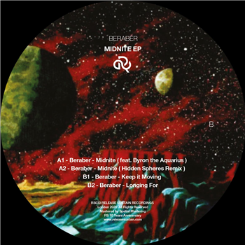 Beraber - Midnite EP (incl. Hidden Spheres Remix) - RELEASE SUSTAIN