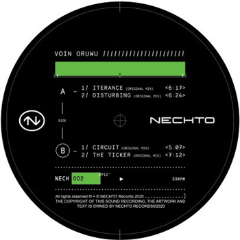 Voin Oruwu - Nech002 Ep - NECHTO Records