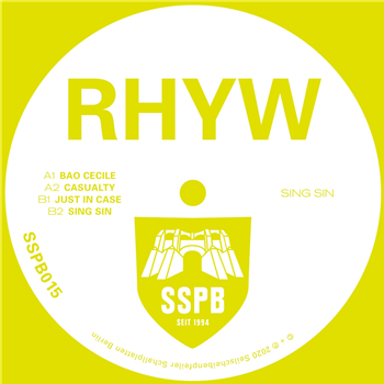 Rhyw - Sing Sin (Ltd. Edition) - Seilscheibenpfeiler Schallplatten Berlin Rhyw - Sing Sin (Ltd. Edition) - Seilscheibenpfeiler Schallplatten Berlin