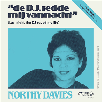 NORTHY DAVIES - DE D.J. REDDE MIJ VANNACHT - MAESTRO’S RECORDS NORTHY DAVIES - DE D.J. REDDE MIJ VANNACHT - MAESTRO’S RECORDS