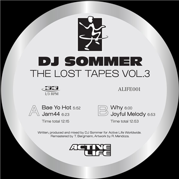DJ Sommer - The Lost Tapes Vol.3 - Active Life Worldwide