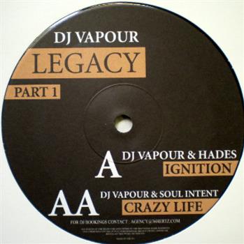 DJ Vapour – Legacy LP Pt 1 - 36 Hertz Recordings