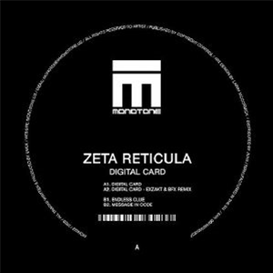 ZETA RETICULA - Digital Card (Exzakt & BFX mix) - Monotone