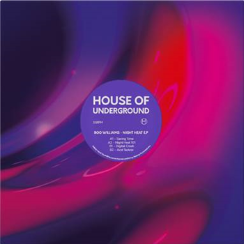 Boo Williams - Night Heat E.P - House Of Underground