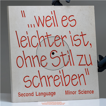 MINOR SCIENCE - SECOND LANGUAGE - WHITIES