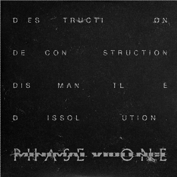 Minimal Violence - DESTROY ---> [physical] REALITY [psychic] <--- TRUST Phase One - Tresor