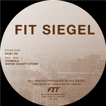 FIT SIEGEL - "FORMULA EP" (Dope) - Fit Sound