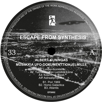 Albert Kuningas - Musiikkia UFO-dokumenttiohjelmille - Escape From Synthesis