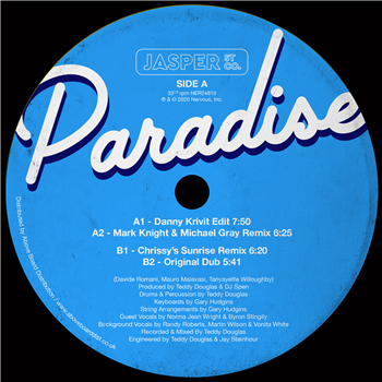Jasper St Co. - Paradise (Inc. Danny Krivit Edit) - NERVOUS RECORDS