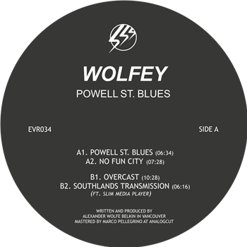 WOLFEY - POWELL ST. BLUES - ECHOVOLT RECORDS