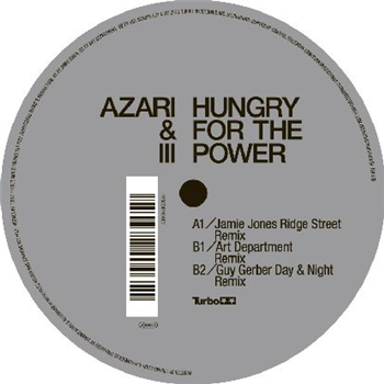 Azari & iii - Hungry For The Power Remix - (2020 Repress, Standard Black Disco Sleeve) - Turbo Recordings