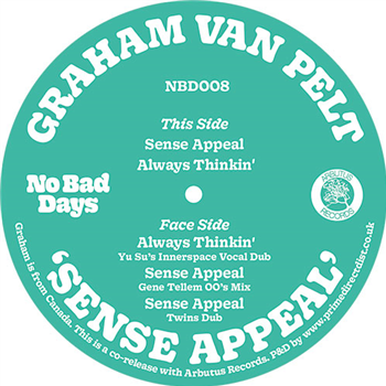 Graham Van Pelt - Sense Appeal - No Bad Days / Arbutus Records