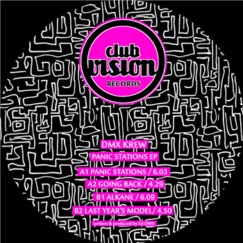 DMX Krew - Panic Stations EP - Club Vision Records DMX Krew - Panic Stations EP - Club Vision Records