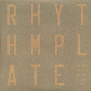 Rhythm Plate - Its Not An Album Its A Doublepack EP (double 12") - Pressed For Time Rhythm Plate - Its Not An Album Its A Doublepack EP (double 12") - Pressed For Time