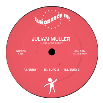 Julian Muller - EURO EDITS 1 (White Vinyl) - EURODANCE INC