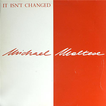 Michael Maltese - It Isnt Changed 12" - ZYX Records