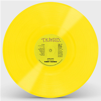 Timmy Thomas - Africano (Yellow Vinyl Repress) - TK Disco