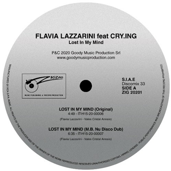 FLAVIA LAZZARINI feat. CRY.ING "lost in my mind" - ZIG ZAG FLAVIA LAZZARINI feat. CRY.ING "lost in my mind" - ZIG ZAG