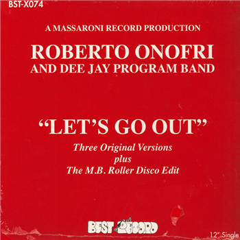 Roberto Onofri and Dee Jay Program Band - Lets Go Out - BEST RECORD