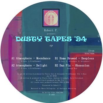 Robert P. presents Atmosphere, Home Brewed, Dan Piu - Dusty Tapes EP - No Acting Vibes Robert P. presents Atmosphere, Home Brewed, Dan Piu - Dusty Tapes EP - No Acting Vibes