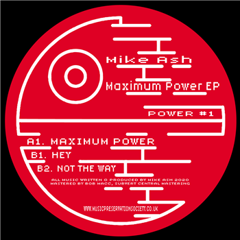Mike Ash - Maximum Power EP - Music Preservation Society