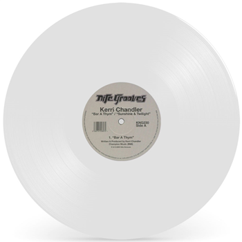 Kerri Chandler (White Vinyl Repress) - KING STREET SOUNDS