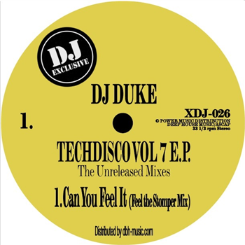 DJ Duke - Techdisco Vol. 7 E.P. (The Unreleased Mixes) - DJ Exclusive
