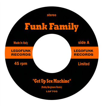 Robby Bergmann & Lego Edit - Funk Family (Clear Vinyl) - Legofunk Records