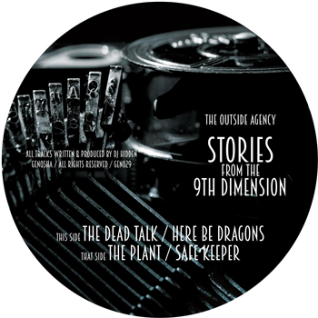 Outside Agency - Stories From The 9th Dimension [dark clear red vinyl] - Genosha