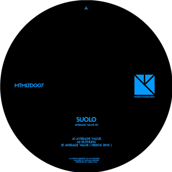 Suolo - Average Value EP (Incl. Herck Remix) - MTM