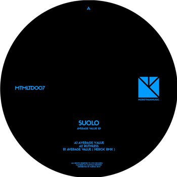 Suolo - Average Value EP (Incl. Herck Remix) - MTM Suolo - Average Value EP (Incl. Herck Remix) - MTM