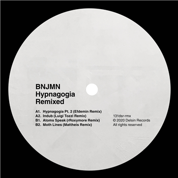 BNJMN - Hypnagogia Remixed - Delsin Records