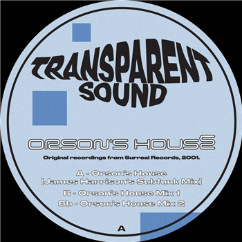 Transparent Sound - Orson’s House - AGT Records