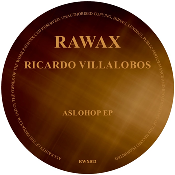 Ricardo Villalobos - AsloHop EP (Black Vinyl) - Rawax