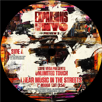 Louie Vega presents Unlimited Touch - I Hear Music In The Streets - NERVOUS RECORDS
