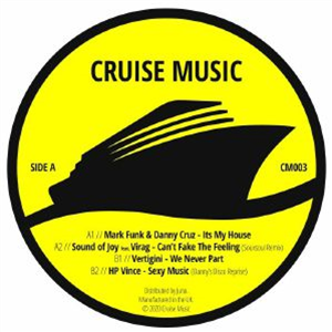 MARK FUNK/DANNY CRUZ/SOUND OF JOY/VIRAG/SOUXSOUL/TIGHTSHIRT/HP VINCE - Cruise Music Vinyl Jams Vol 3 - Cruise Music
