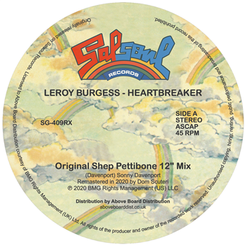 Leroy Burgess - Heartbreaker (Inc. Moplen Remix) - SALSOUL