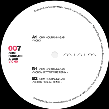 Ohm Hourani & Gab - Vicho - Minim Records