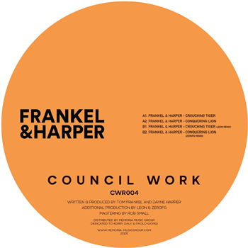 Frankel & Harper - Crouching Tiger EP - Council Work Frankel & Harper - Crouching Tiger EP - Council Work