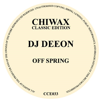 DJ Deeon - Off Spring - Chiwax Classic Editions