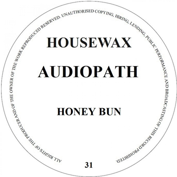 Audiopath - Honey Bun - Housewax