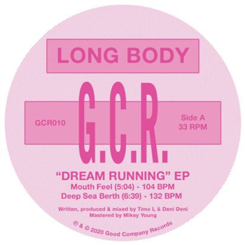 Long Body - Dream Running - GOOD COMPANY RECORDS Long Body - Dream Running - GOOD COMPANY RECORDS