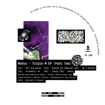 Modus - Triple M EP (Part Two) - Outer Zone Modus - Triple M EP (Part Two) - Outer Zone
