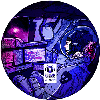 Escape from Andromeda [clear red vinyl] - Various Artists - Zodiak Commune Records