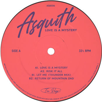 Asquith - Love Is A Mystery EP - Asquith