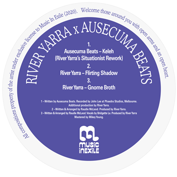 Ausecuma Beats x River Yarra - Keleh (River Yarras Situationist Rework) - Music In Exile Ausecuma Beats x River Yarra - Keleh (River Yarras Situationist Rework) - Music In Exile